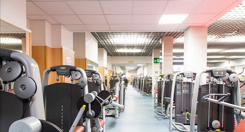 Alcune attrezzature della palestra